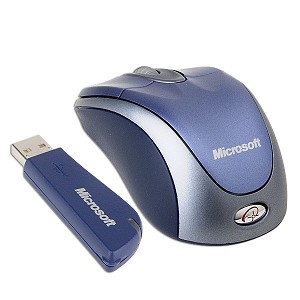 Microsoft 3000 3-Button Wireless Notebook Optical Scroll Mouse ( - Click Image to Close